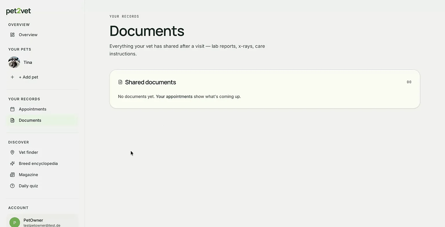 The documents folder