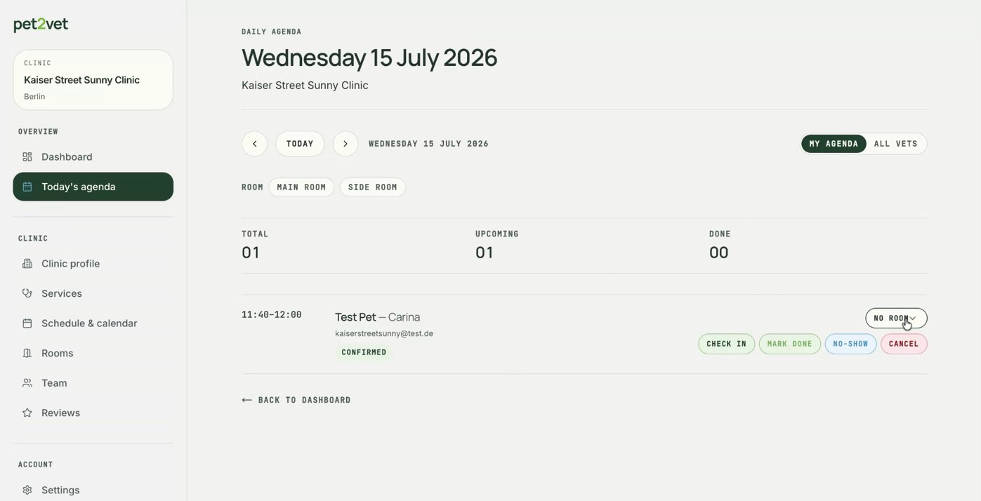 Viewing upcoming appointments in your agenda